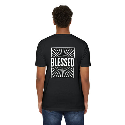 Blessed T-Shirt — 'blessed' Script Graphic Christian Tee