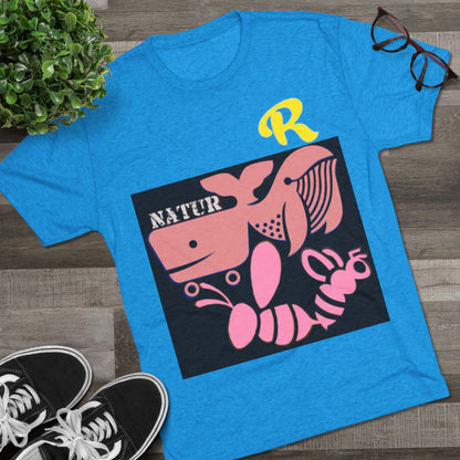 Unisex Tri-Blend Crew Tee - Honey Tee