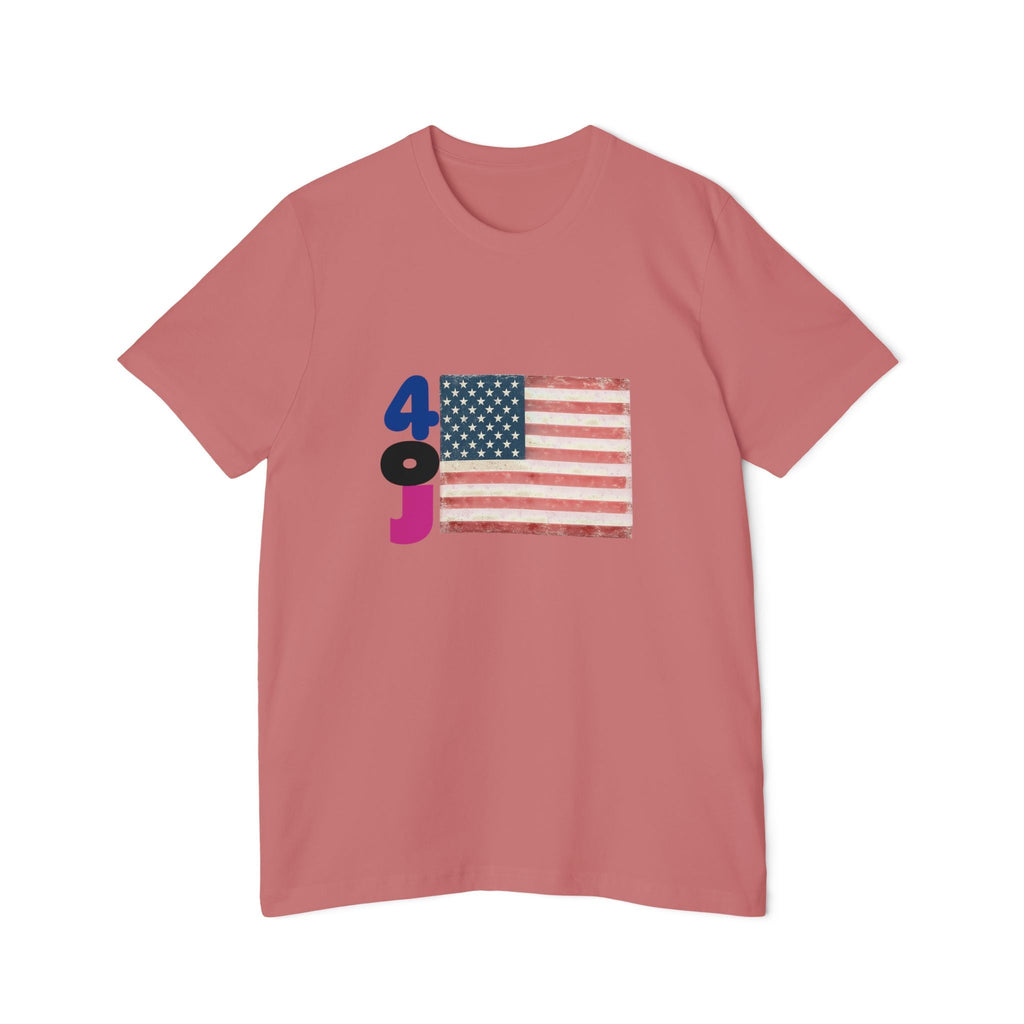 USA Flag Short-Sleeve T-Shirt, Patriotic Tee for Independence Day, Casual Wear, Gift for Veterans, Summer Style Printify