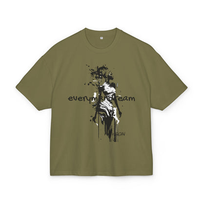 T-Shirt - 'YES AM I' Unisex Ultra Heavy Cotton Box Tee