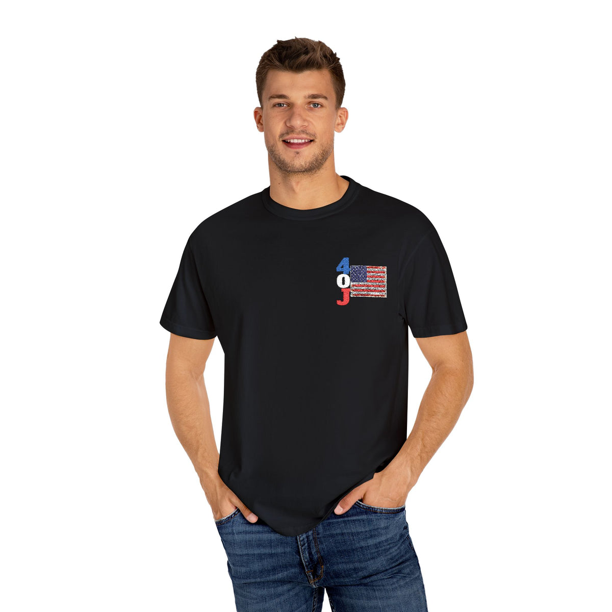 4th of July Garment-Dyed T-shirt Printify