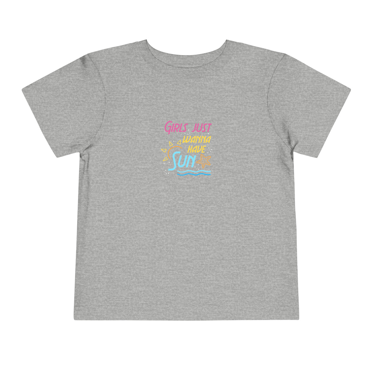 T-shirt pour tout-petits Les filles veulent juste avoir du soleil 