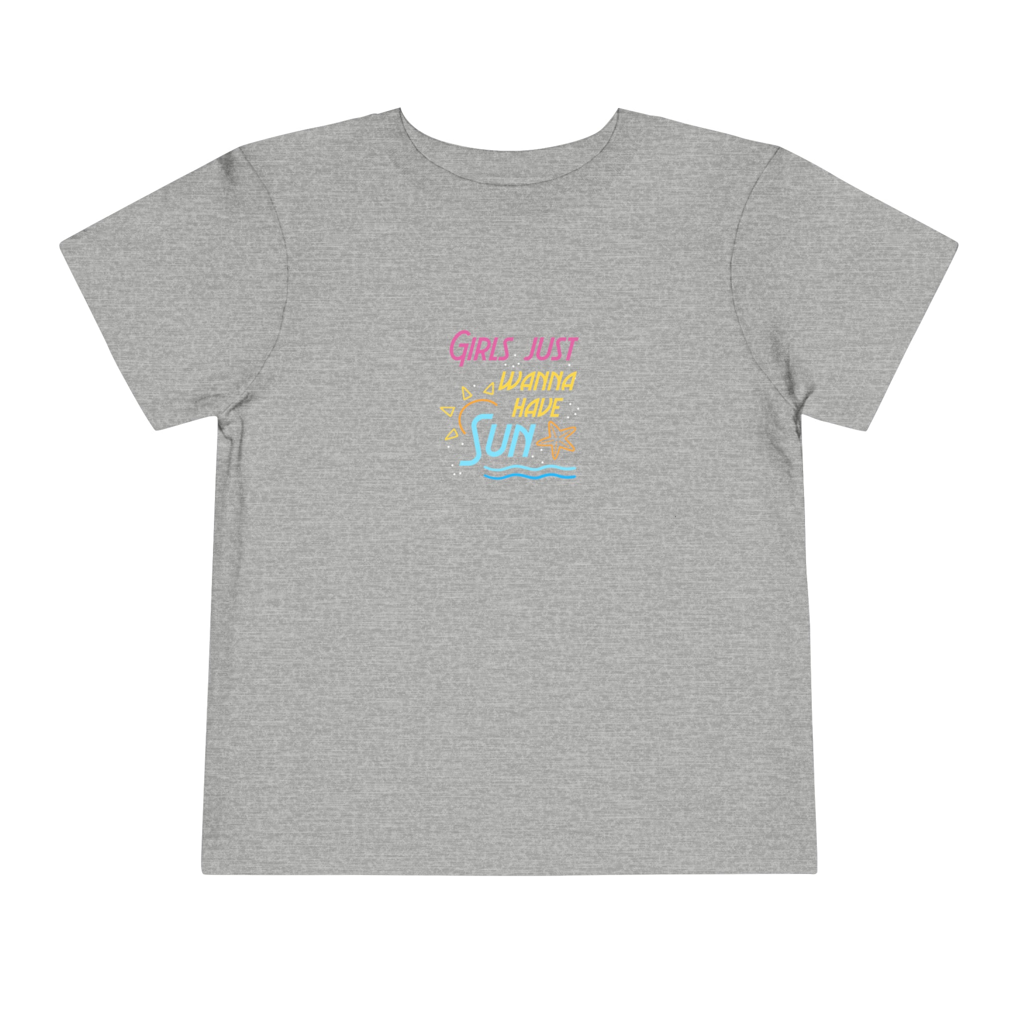 T-shirt pour tout-petits Les filles veulent juste avoir du soleil 
