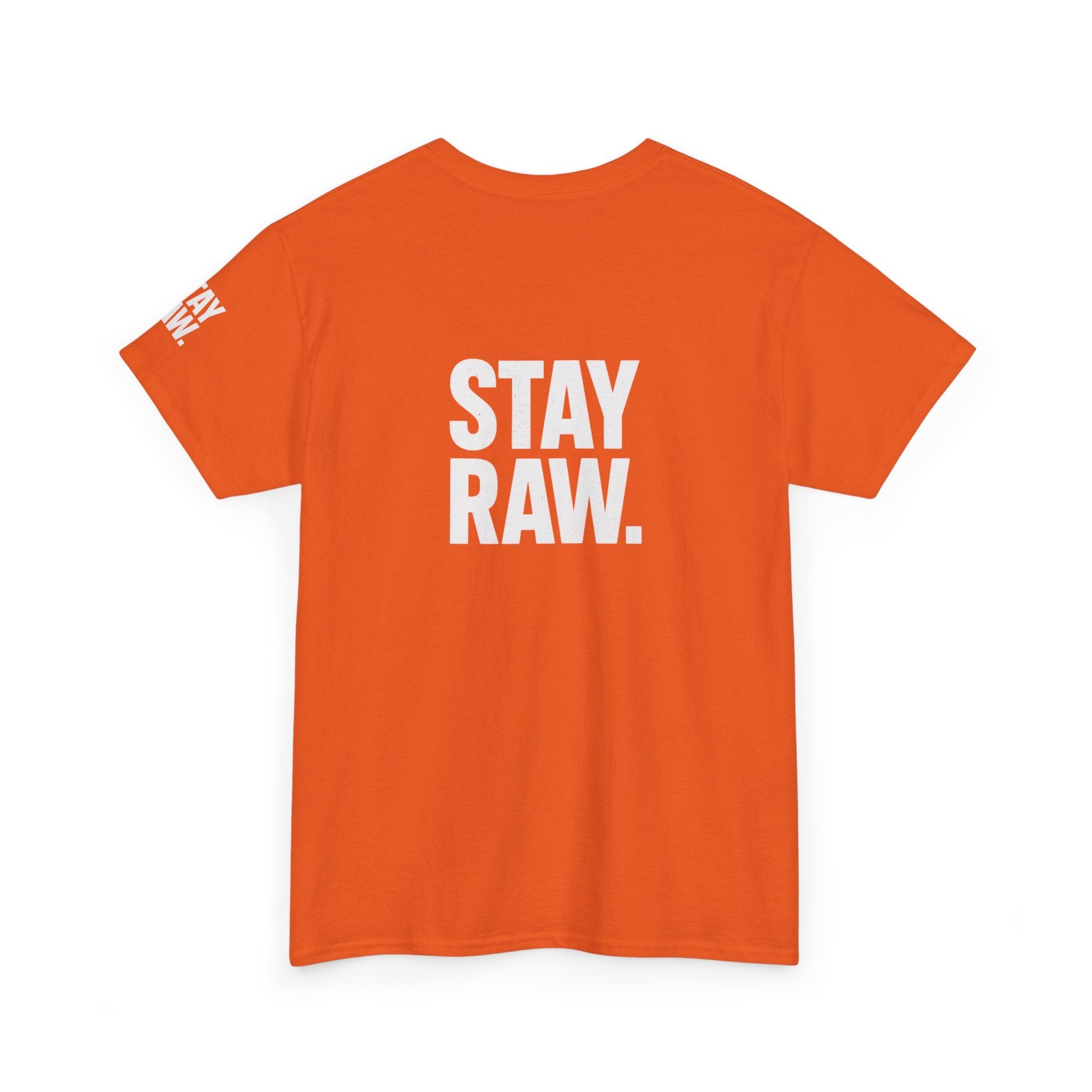 Raw Energy Unisex Tee - Stay Raw, Casual Wear, Street Style, Everyday Outfit, Graphic Tee, Gift for Him/Her Printify