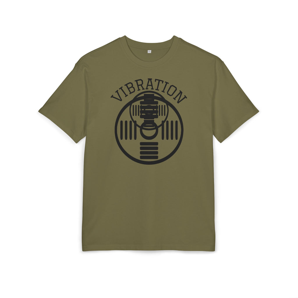 Unisex Vibration Oversized Tee | Comfortable Streetwear, Gym Apparel, Gift for Fitness Lovers, Casual Daily Wear, Graphic Tee