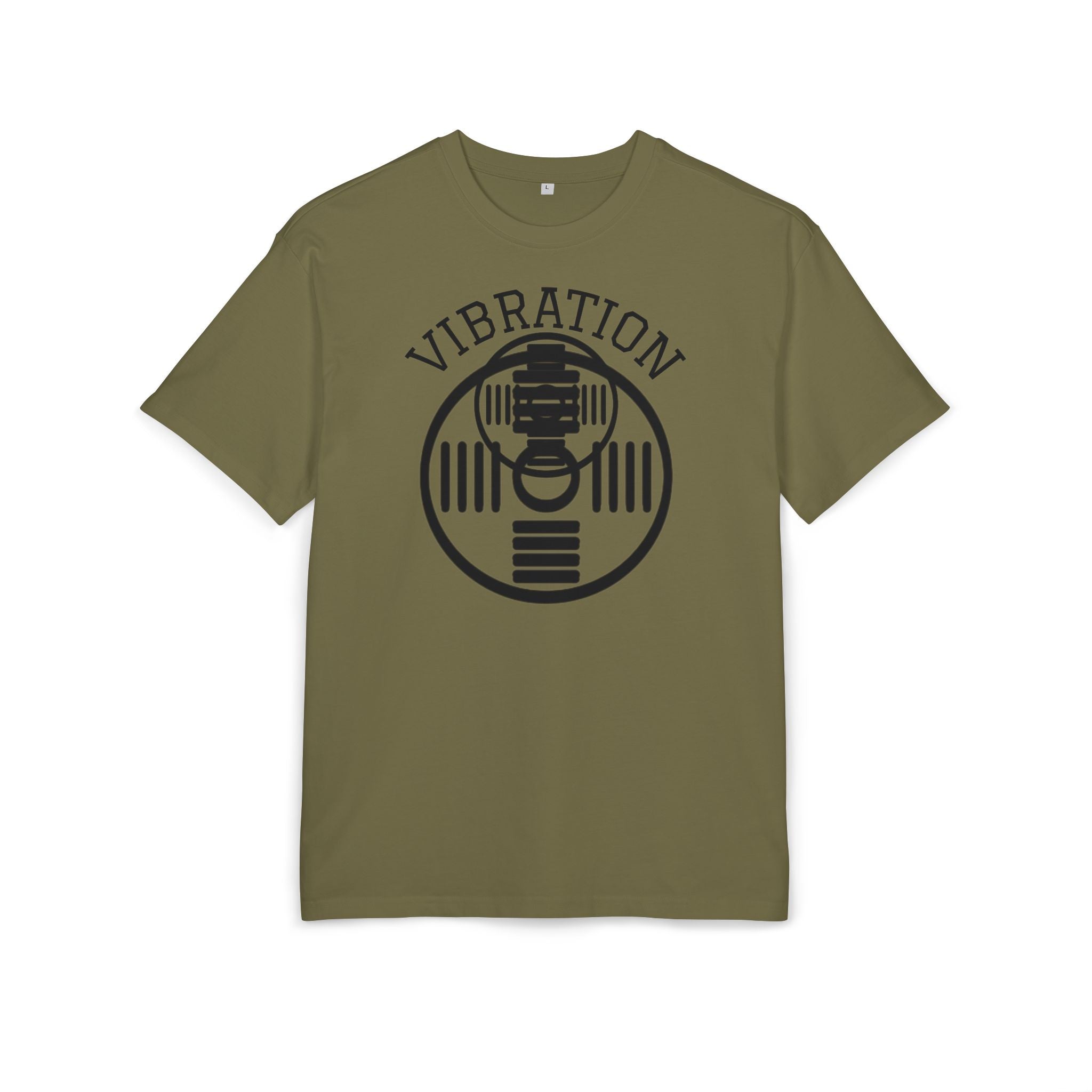 Unisex Vibration Oversized Tee | Comfortable Streetwear, Gym Apparel, Gift for Fitness Lovers, Casual Daily Wear, Graphic Tee