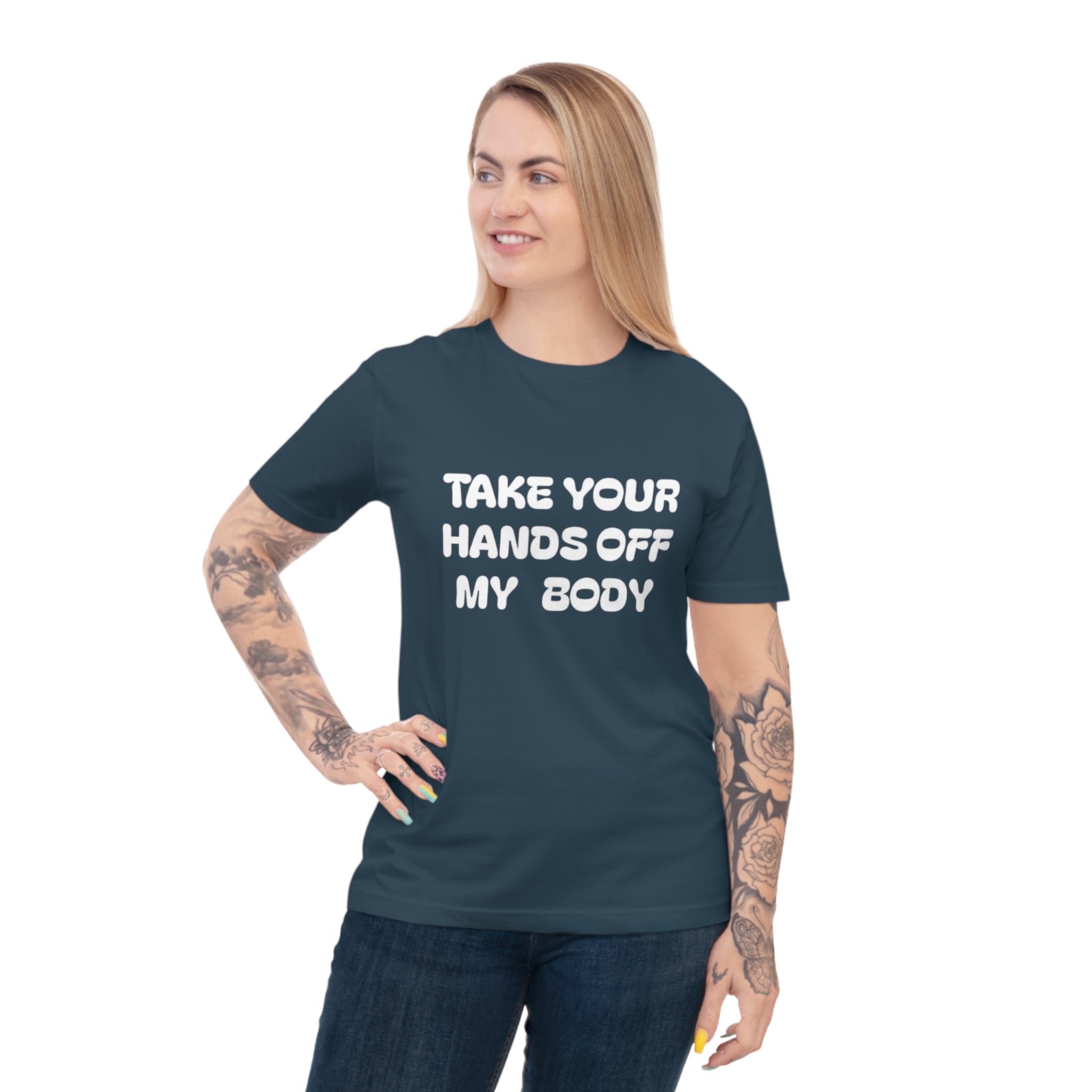 Hands off my Body Jersey T-shirt