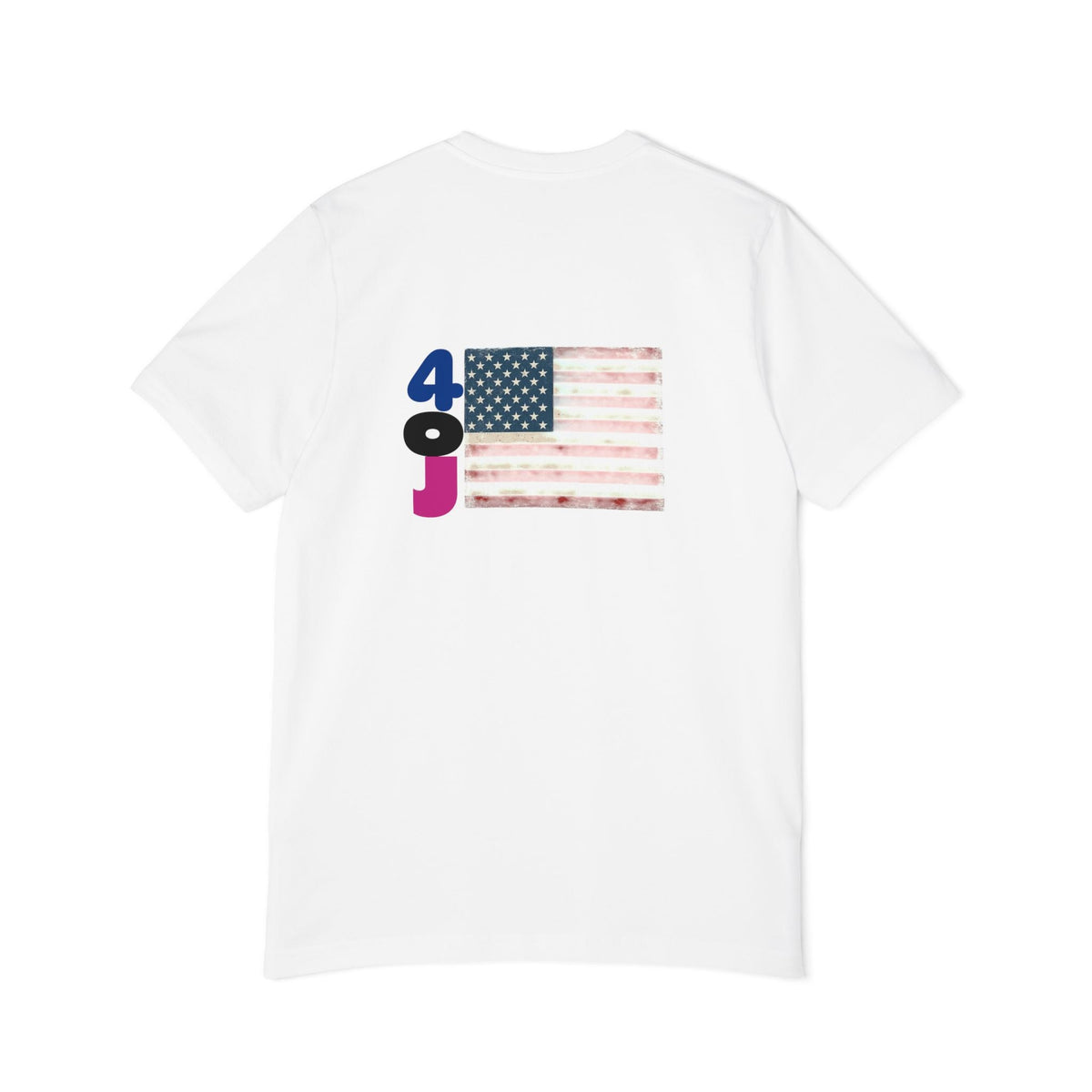 USA Flag Short-Sleeve T-Shirt, Patriotic Tee for Independence Day, Casual Wear, Gift for Veterans, Summer Style Printify