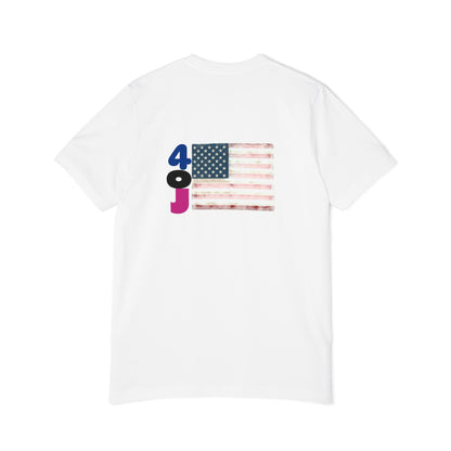 USA Flag Short-Sleeve T-Shirt, Patriotic Tee for Independence Day, Casual Wear, Gift for Veterans, Summer Style Printify