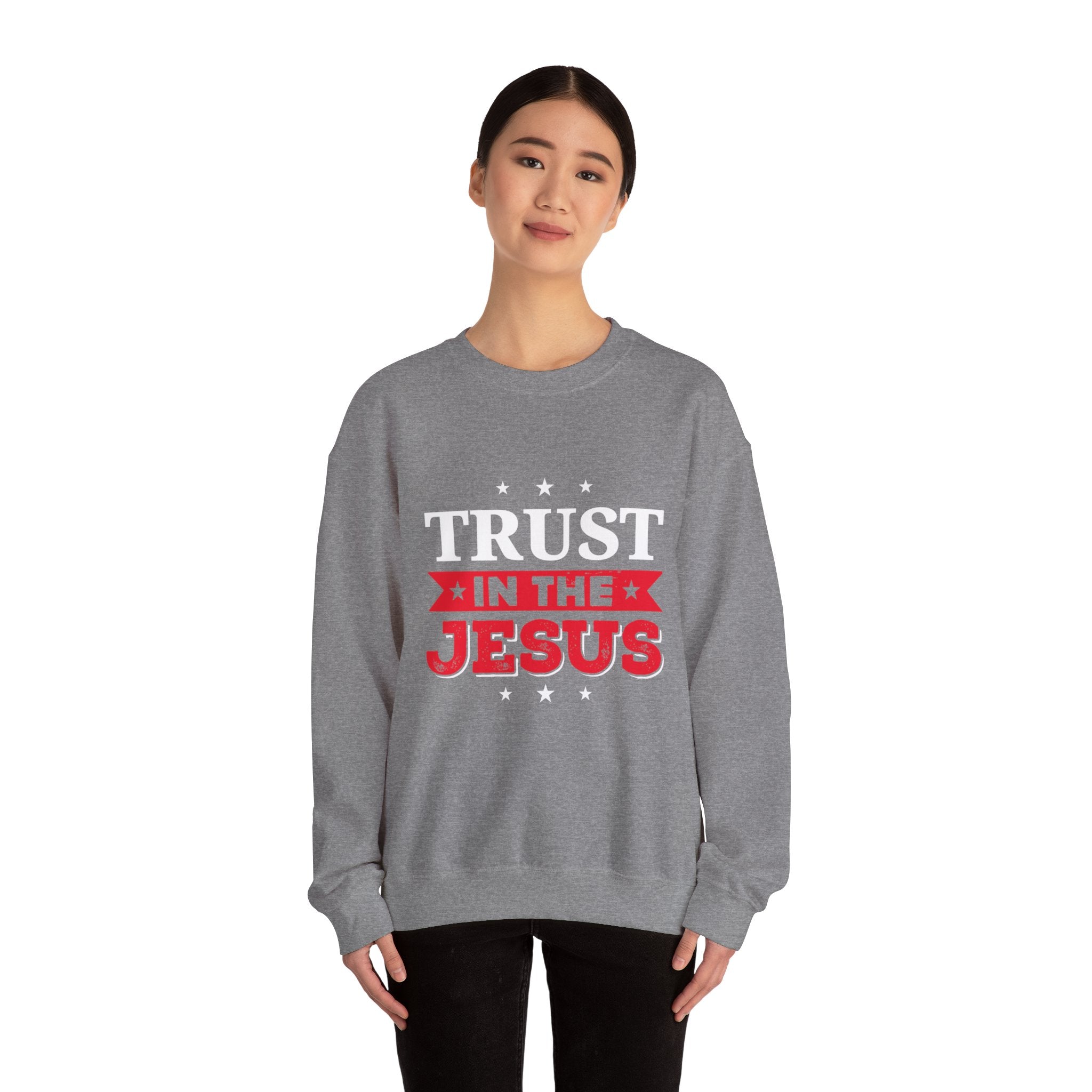 Faites confiance au sweat-shirt unisexe Jésus 