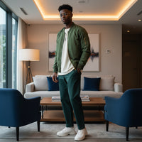 Sustainable Embroidered Bomber Jacket | Eco-Friendly Fashion, Streetwear Style, Gift for Her, Casual Wear, Fall Essentials Printify