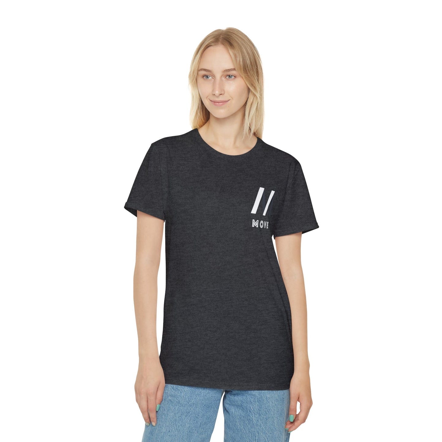 Unisex Move Graphic T-Shirt, Comfortable Casual Tee, Trendy Apparel for Everyday Wear, Gift for Fitness Enthusiasts, Stylish Wardrobe Staple Printify