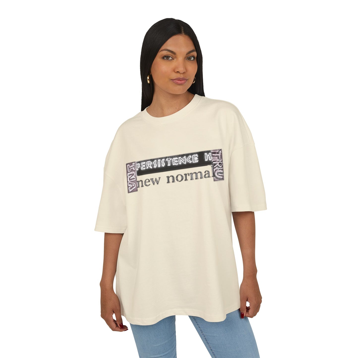 T-Shirt - Persistence New Normal Unisex Ultra Heavy Cotton Box Tee