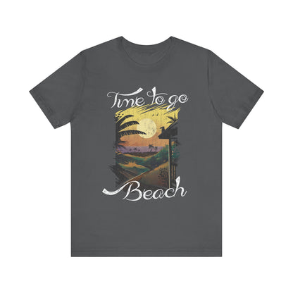 Il est temps d’aller à la plage Tee-shirt unisexe 