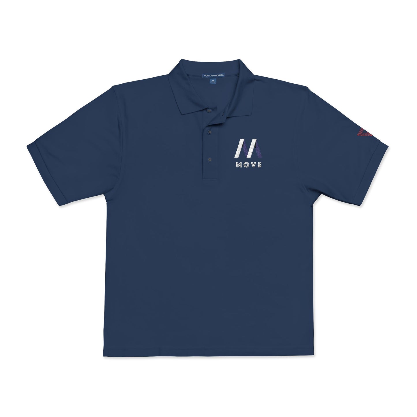Stylish Unisex Polo Shirt with Triangle Embroidery, Casual Wear, Gift for Him/Her, Perfect for Work, Weekend, Sports, Events