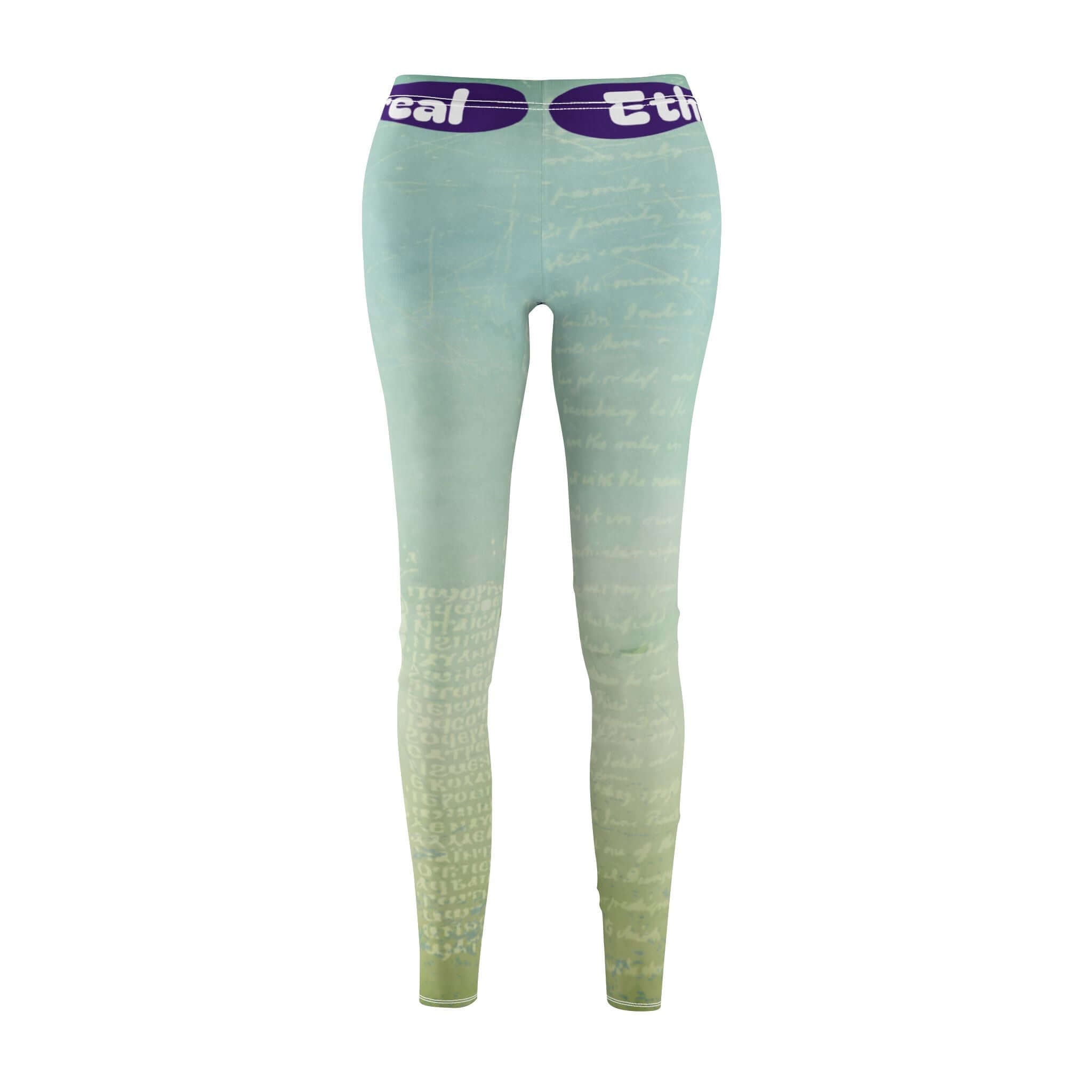 Faded Script Leggings