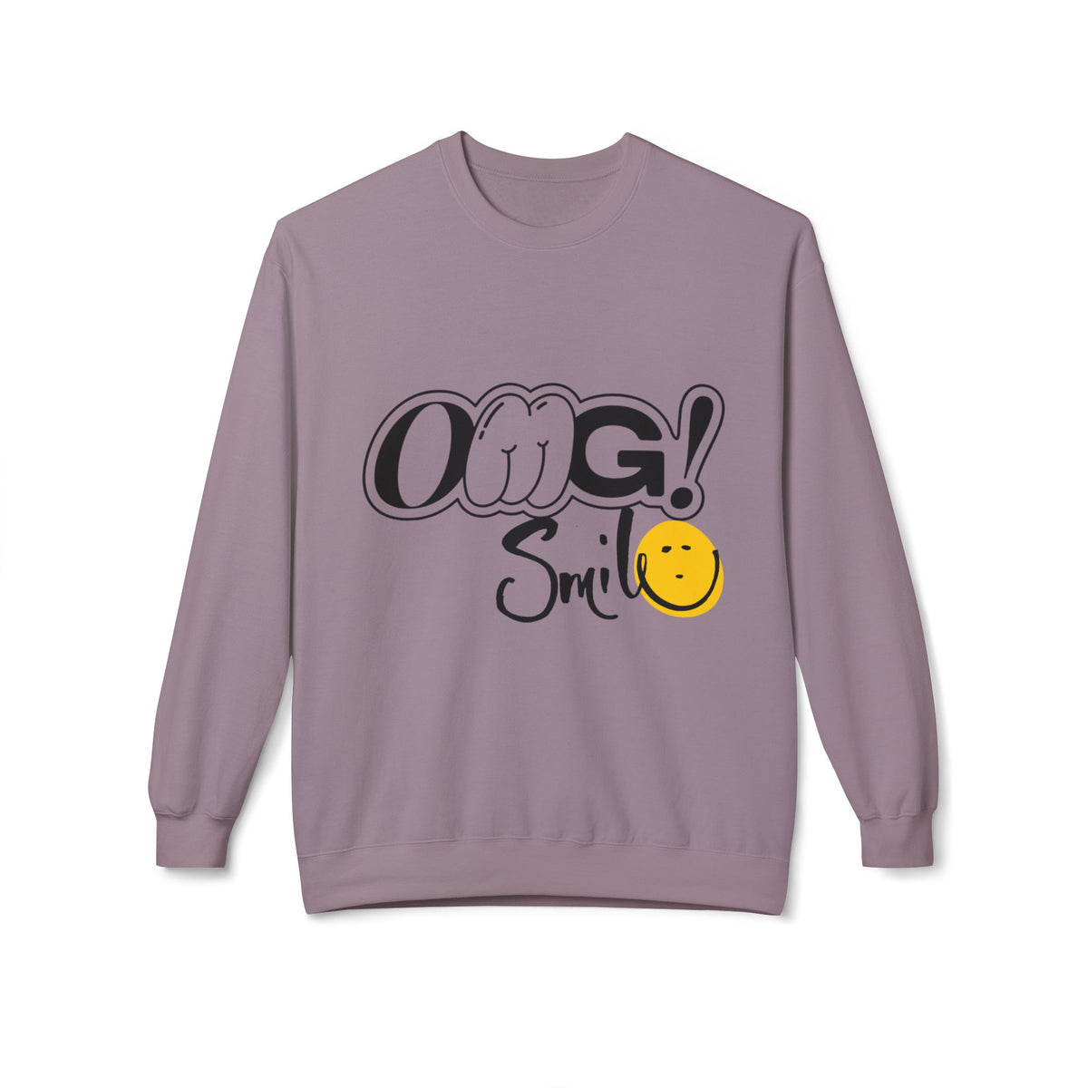 OMG!Smile Softstyle  Crewneck Sweatshirt