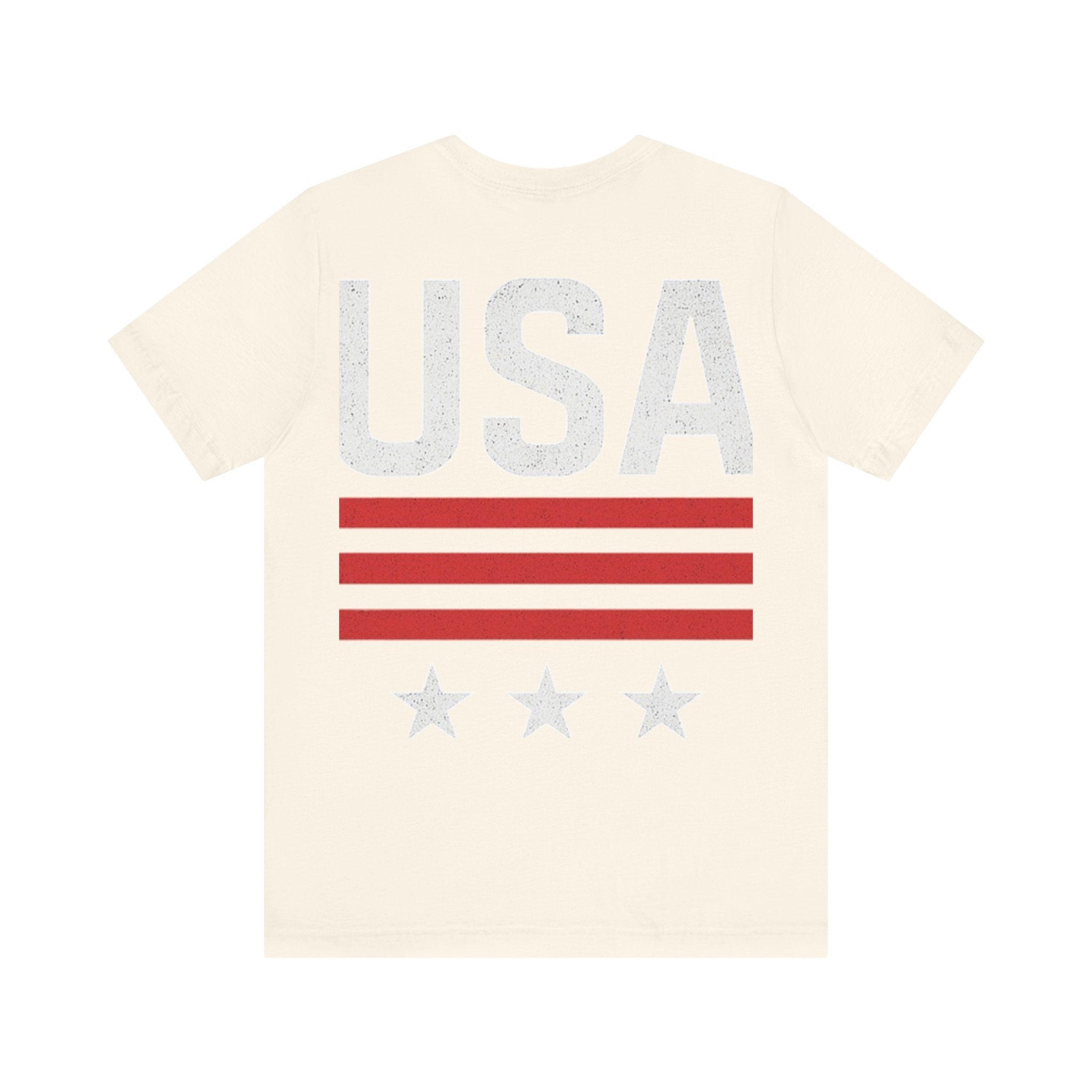 Patriotic USA Tee, Unisex Short Sleeve T-Shirt, July 4th Celebration Shirt, American Pride Apparel, Casual Summer Wear, Gift for Patriot