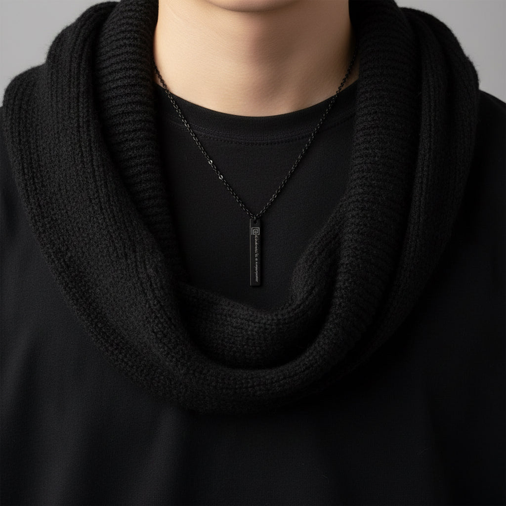 Necklace - Kindness is a Super Power - Engraving Printify