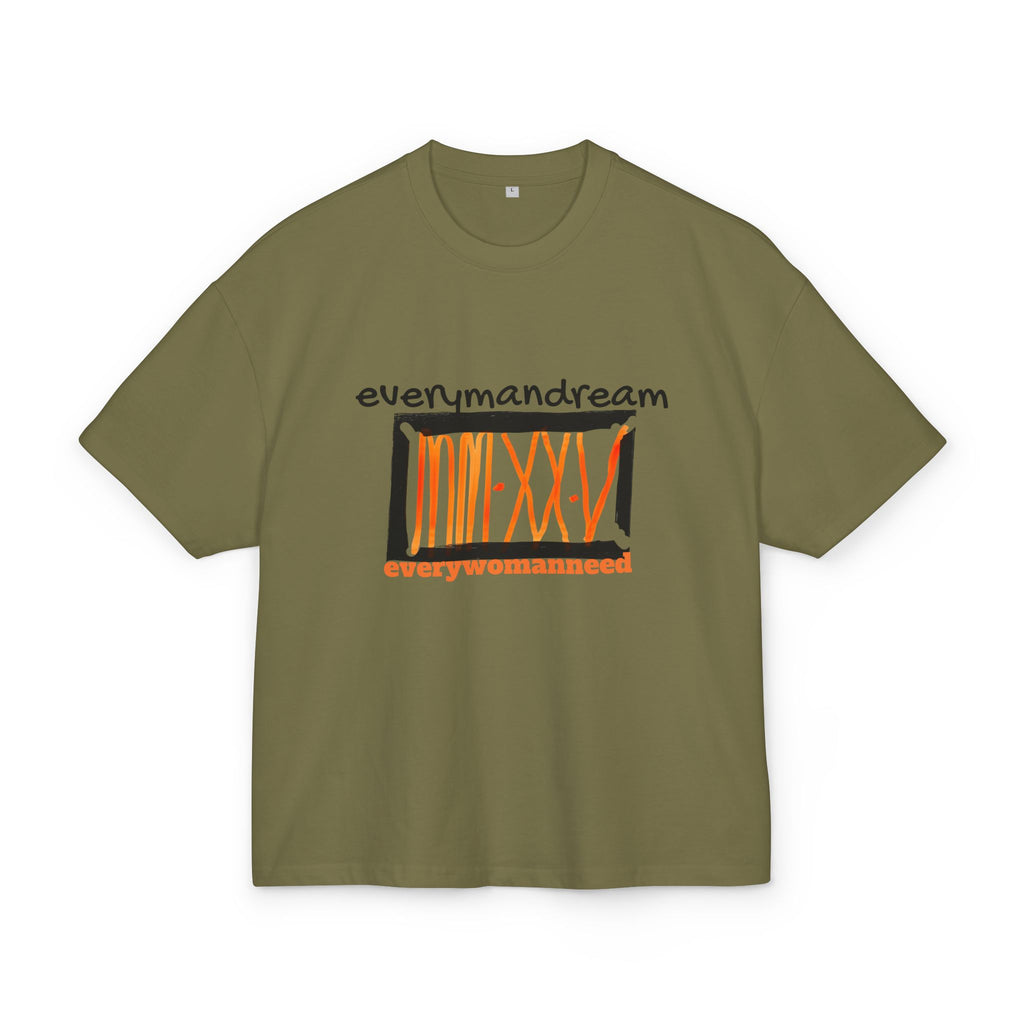 Everyman Dream Unisex Box Tee - Soft Cotton Graphic T-Shirt for Casual Style
