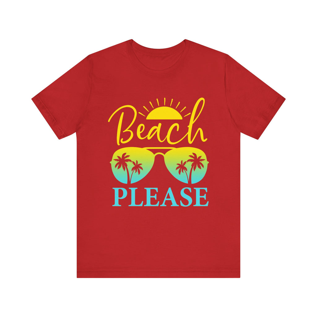 Plage s’il vous plaît Tee unisexe 