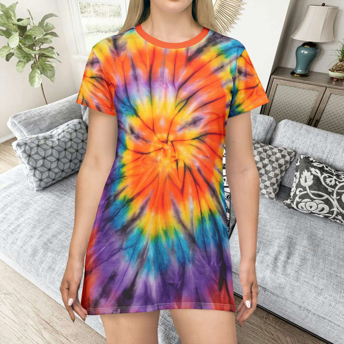 T-Shirt Dress (AOP) - RC’nSONS