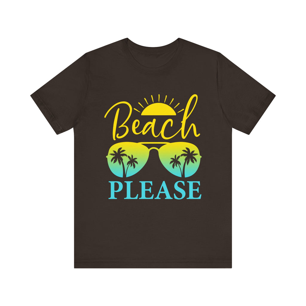 Plage s’il vous plaît Tee unisexe 