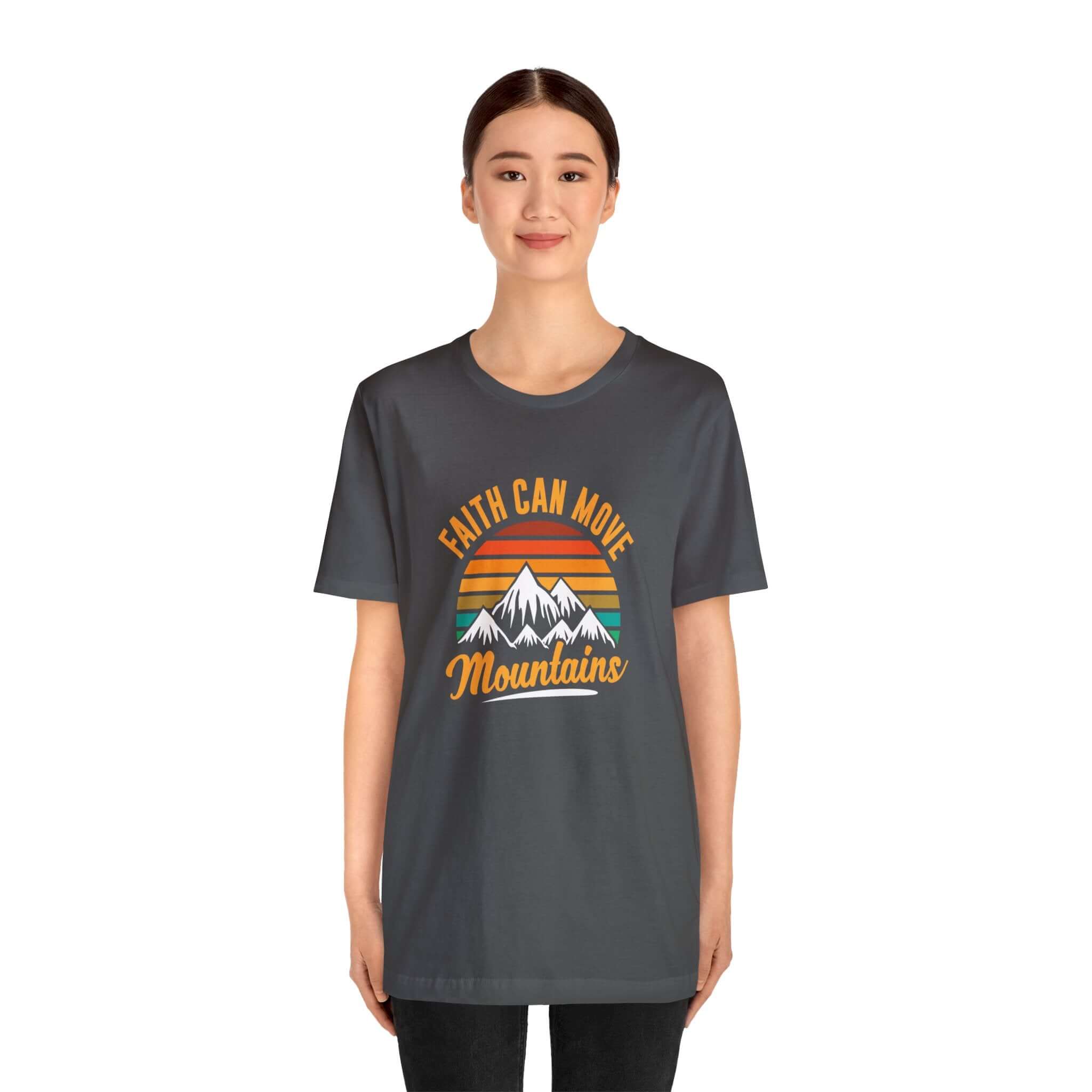Faith Can Move Mountains Unisex Tee - RC’nSONS