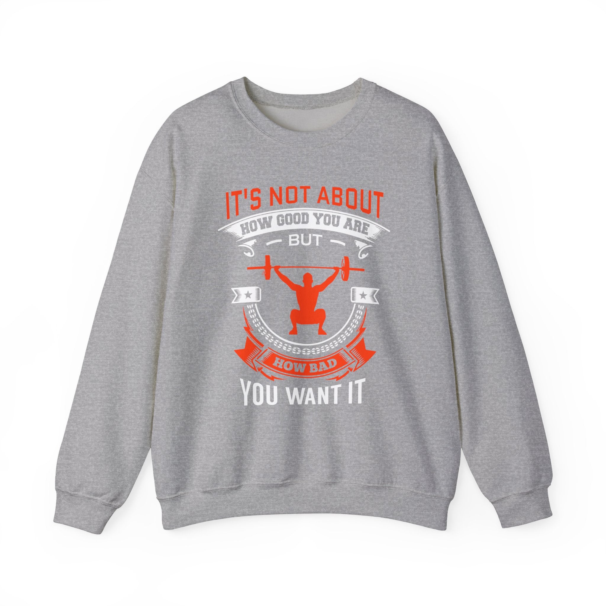 Il ne s’agit pas de savoir à quel point vous êtes bon Sweatshirt unisexe 