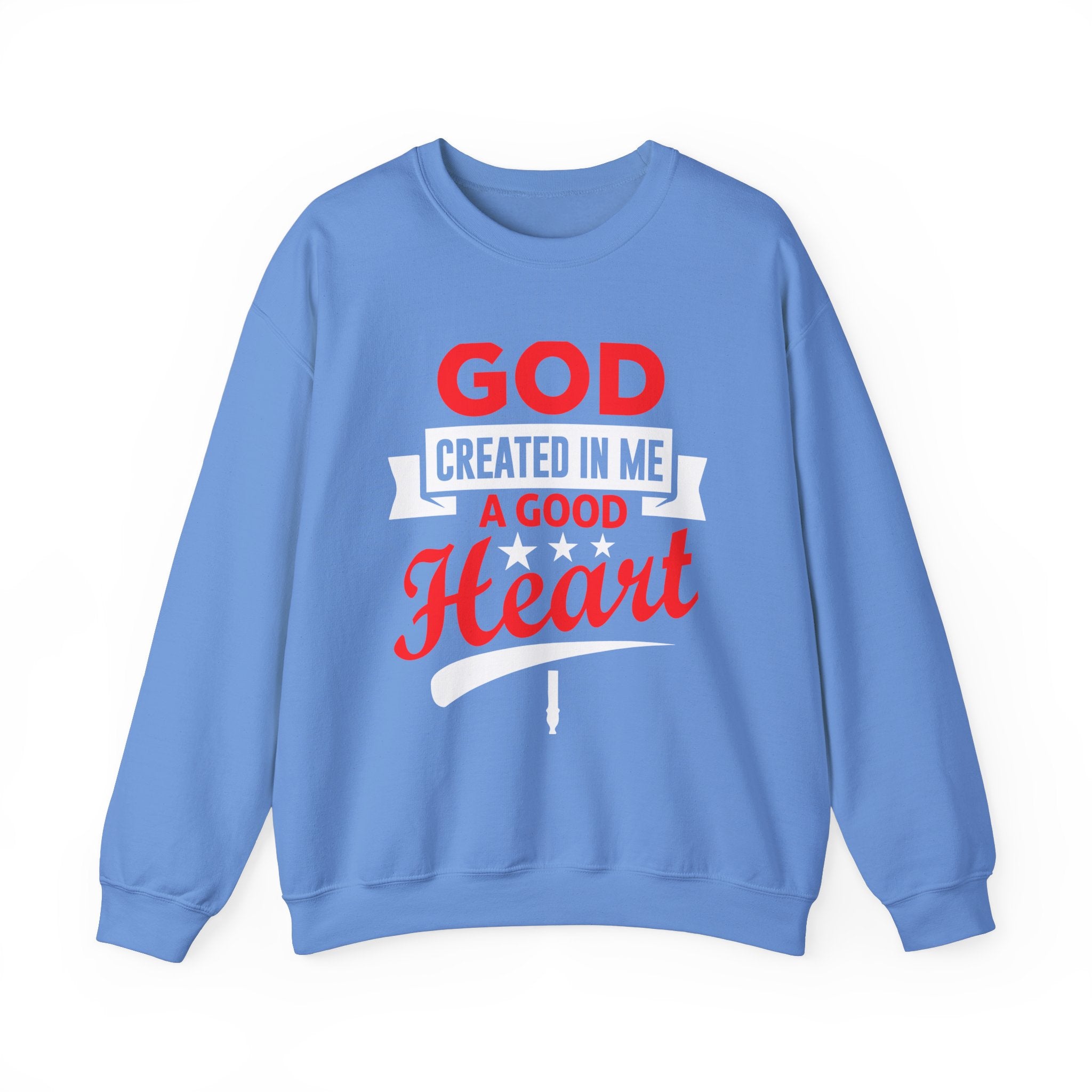 Dieu a créé en moi un sweat-shirt unisexe au bon cœur 