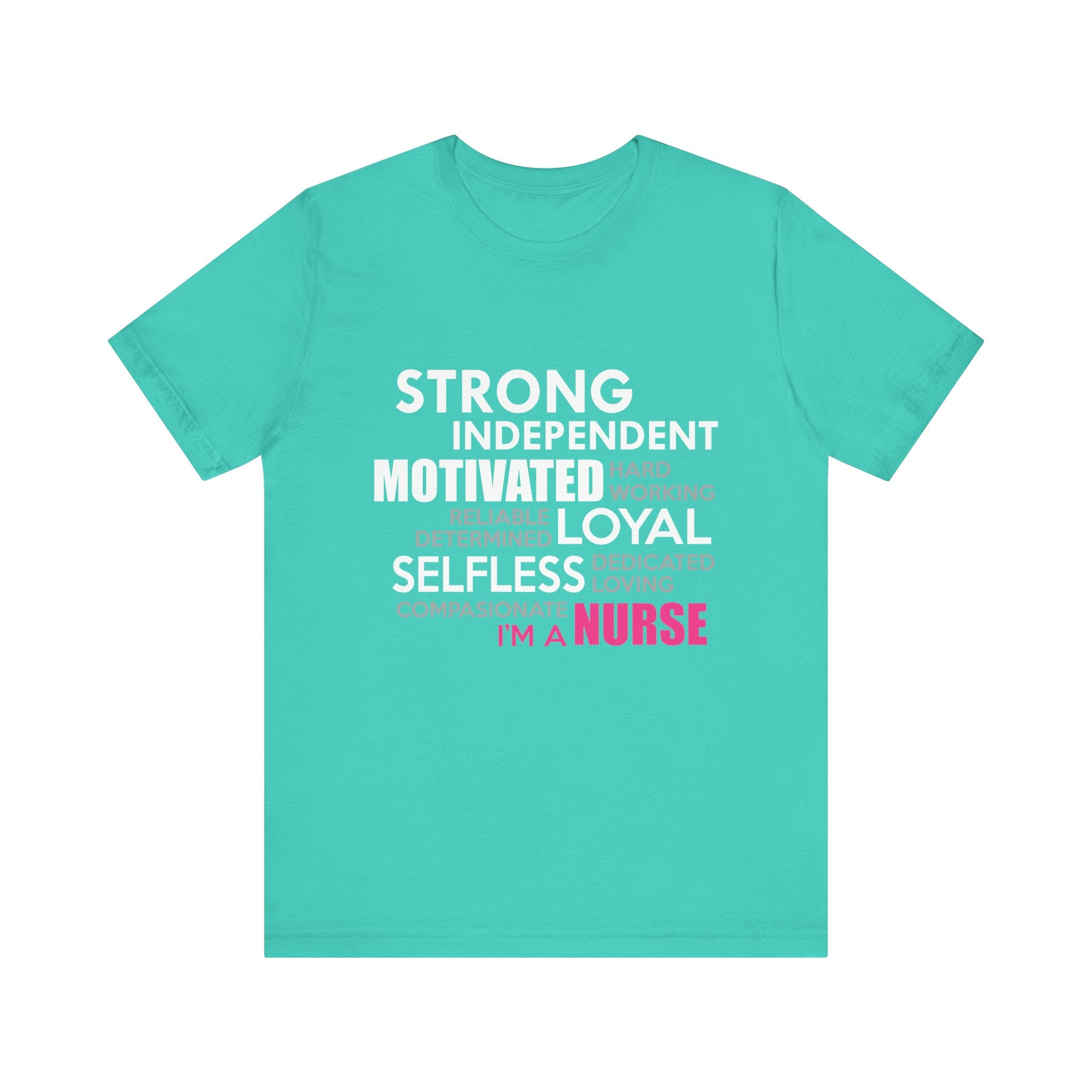 Tee-shirt unisexe fort indépendant, motivé, loyal et désintéressé 