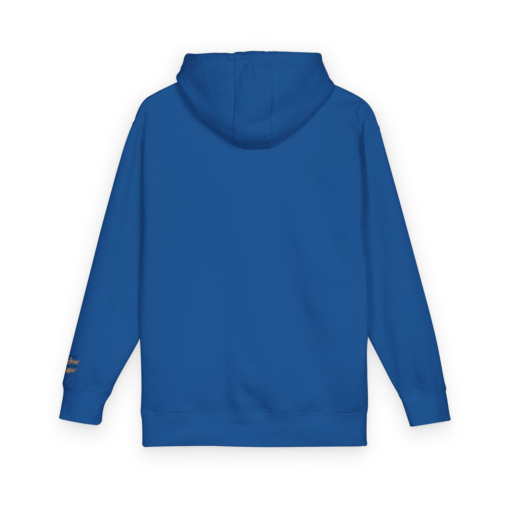 Religious Fleece Hoodie - Walking with the Lord Printify