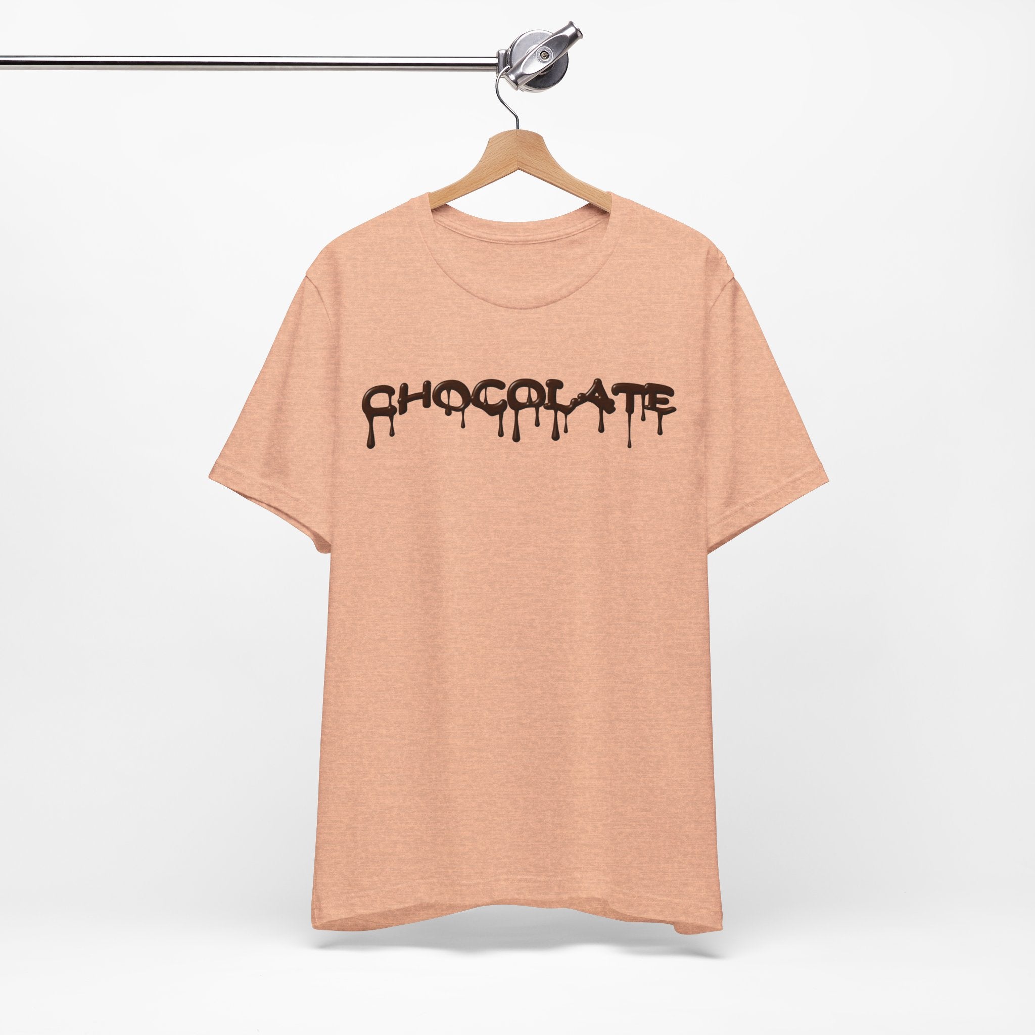 Unisex Jersey Short Sleeve Chocolate Tee