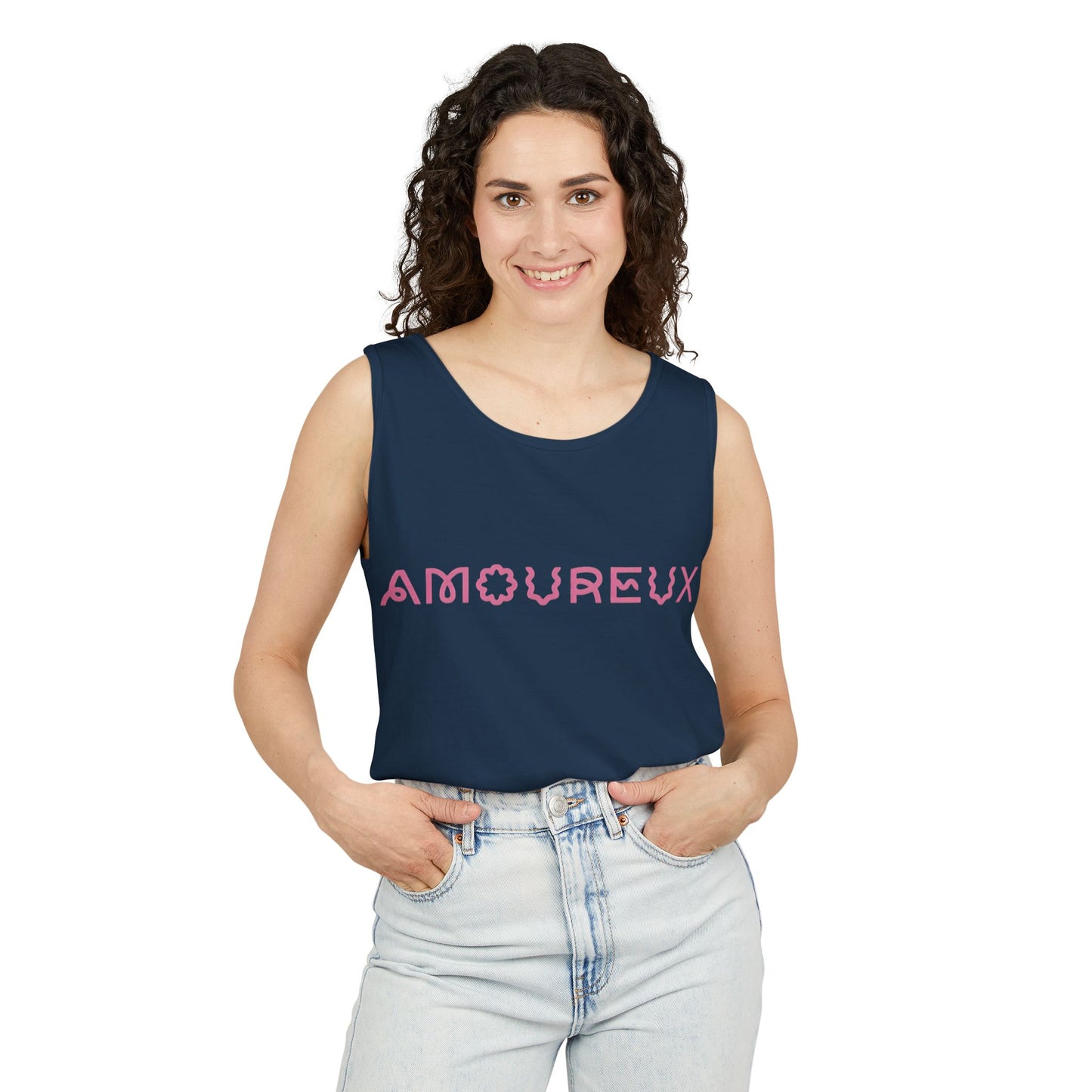 Amourös Garment-Dyed Tank Top