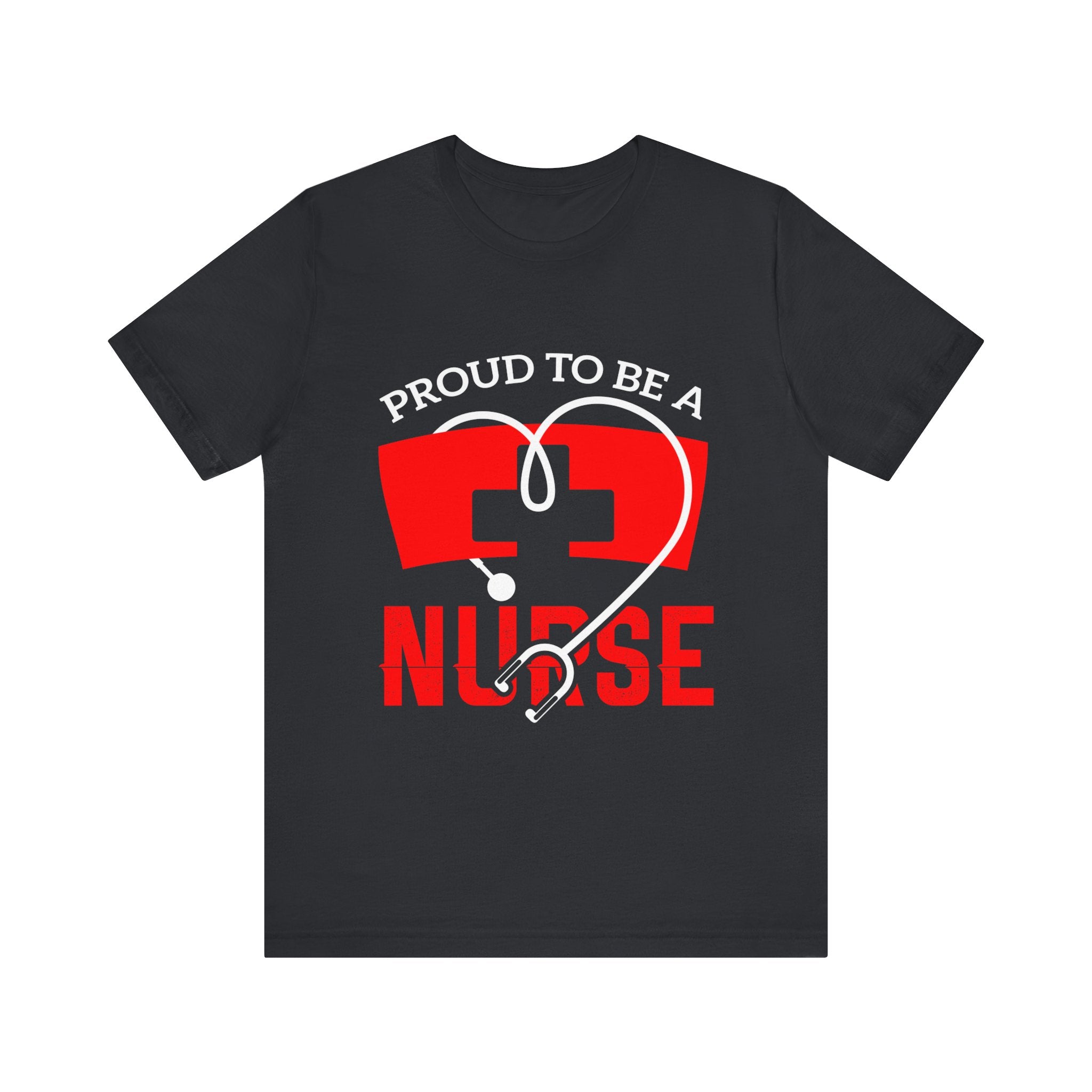 Fier d’être un tee-shirt unisexe infirmière 