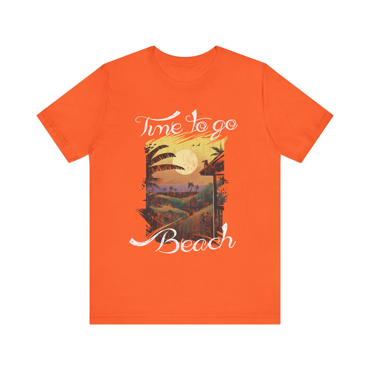 Il est temps d’aller à la plage Tee-shirt unisexe 