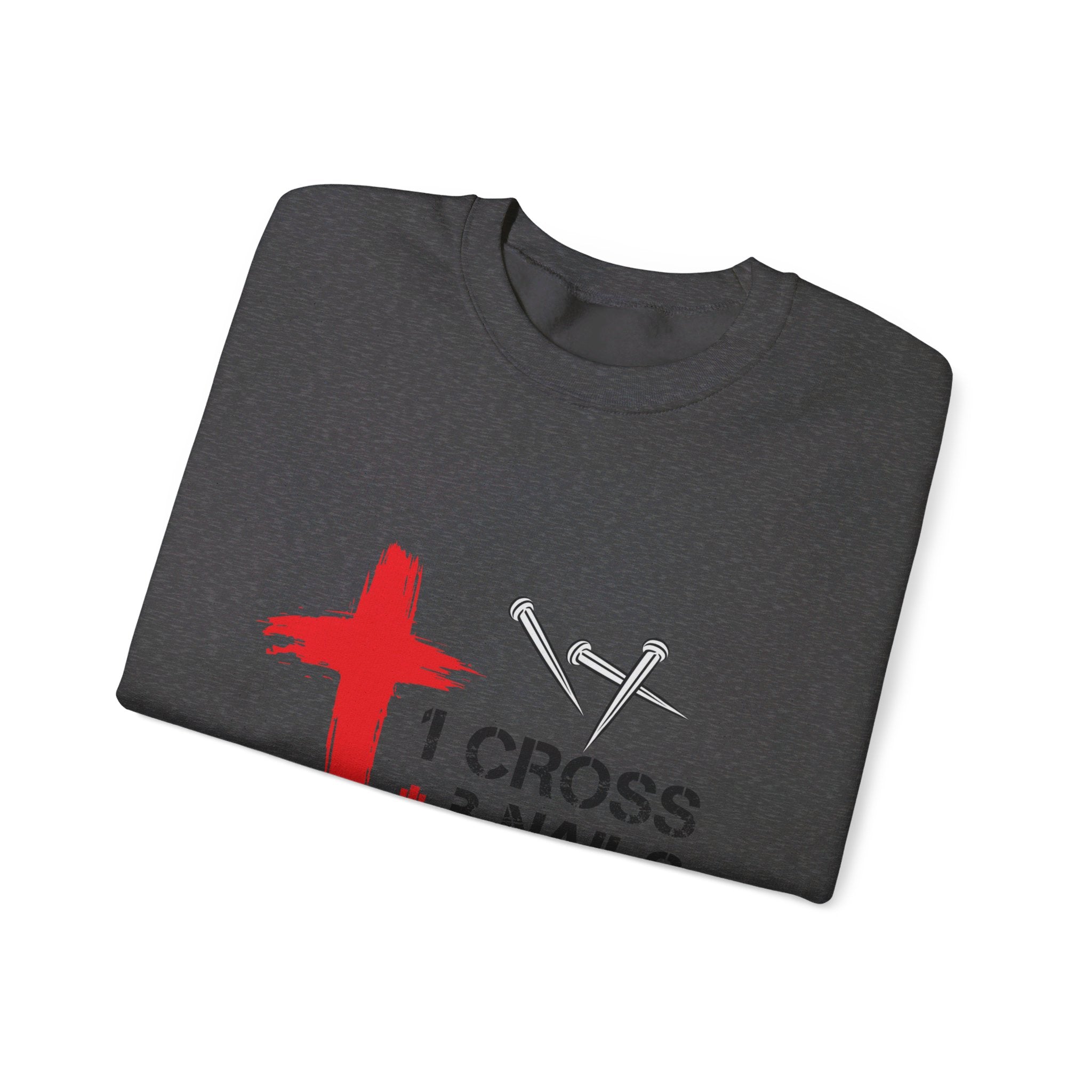 1 Croix 3 Ongles 4 Étant donné Sweat-shirt unisexe 