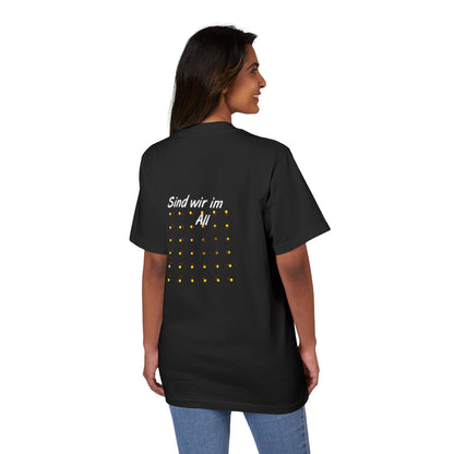 Drop-Shoulder T-Shirt - Chic sind wir im All