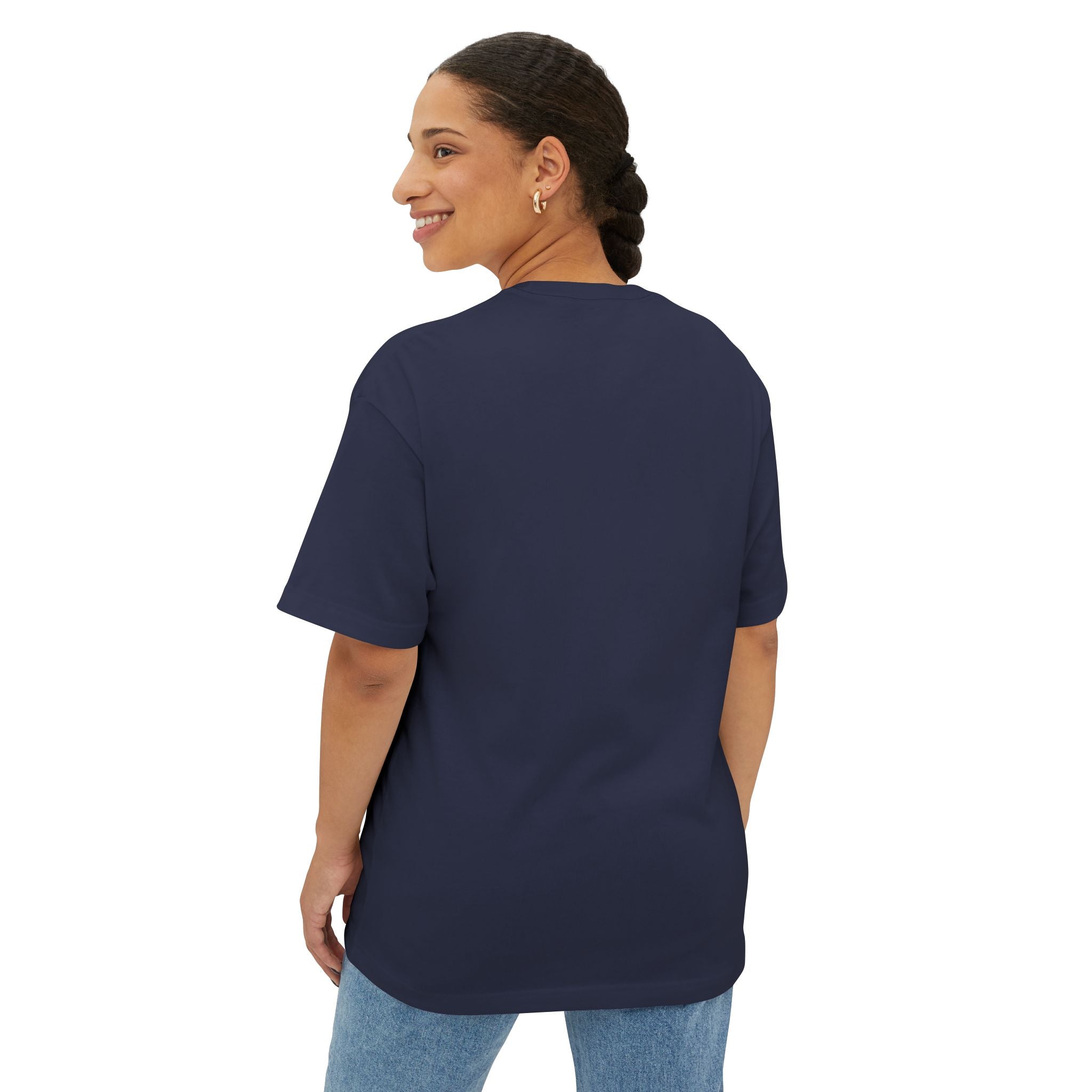 NYC Gold Foil Unisex Oversized Tee Printify