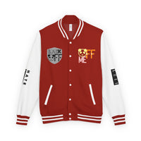 Unisex Heavyweight Letterman Jacket - Fun Panda Graphic Design