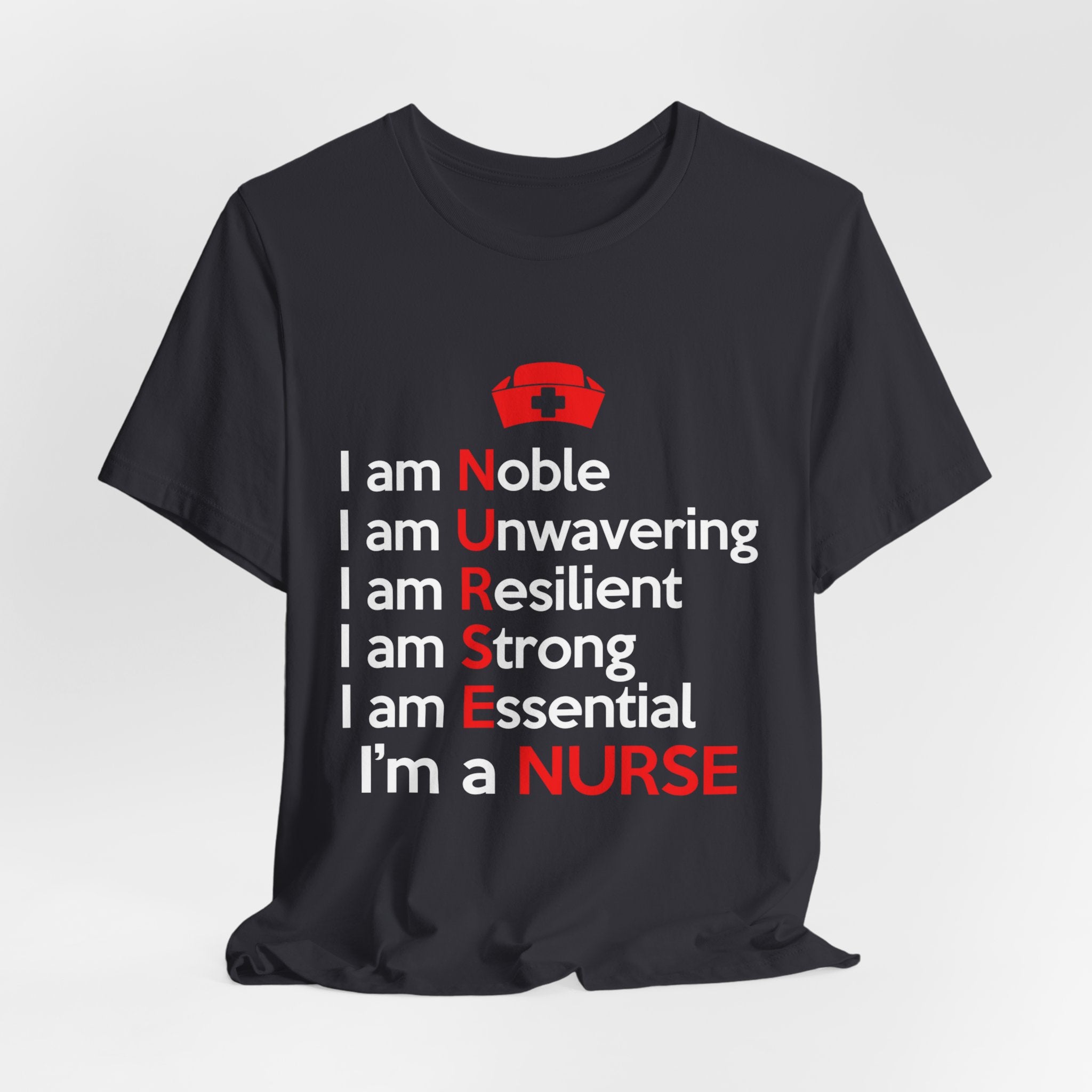 Je suis noble, je suis un tee-shirt unisexe inébranlable 