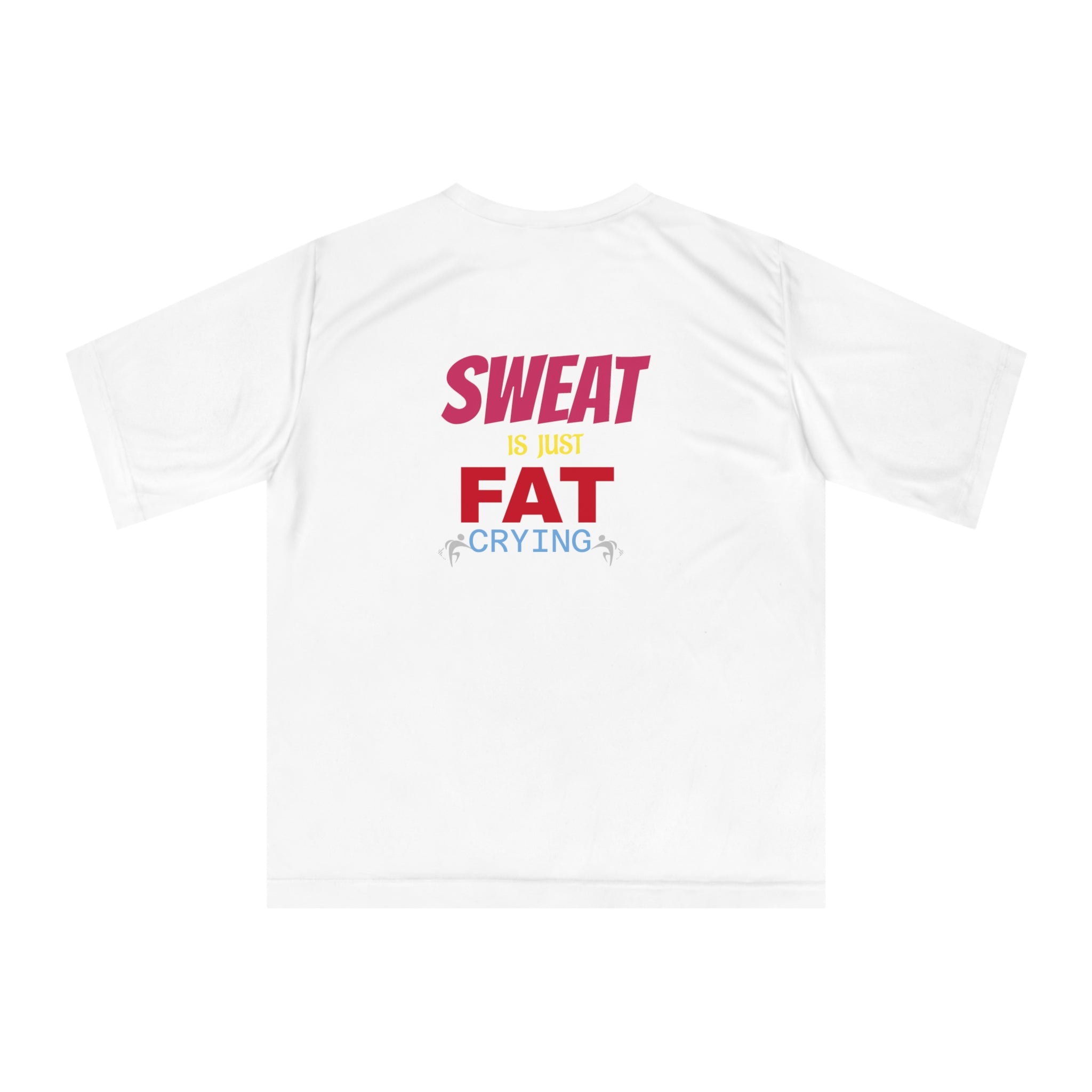 Motivational Fitness T-Shirt – Unisex Sweat is Just Fat Crying, Gym Apparel, Workout Shirt, Activewear, Gift for Fitness Enthusiasts Printify