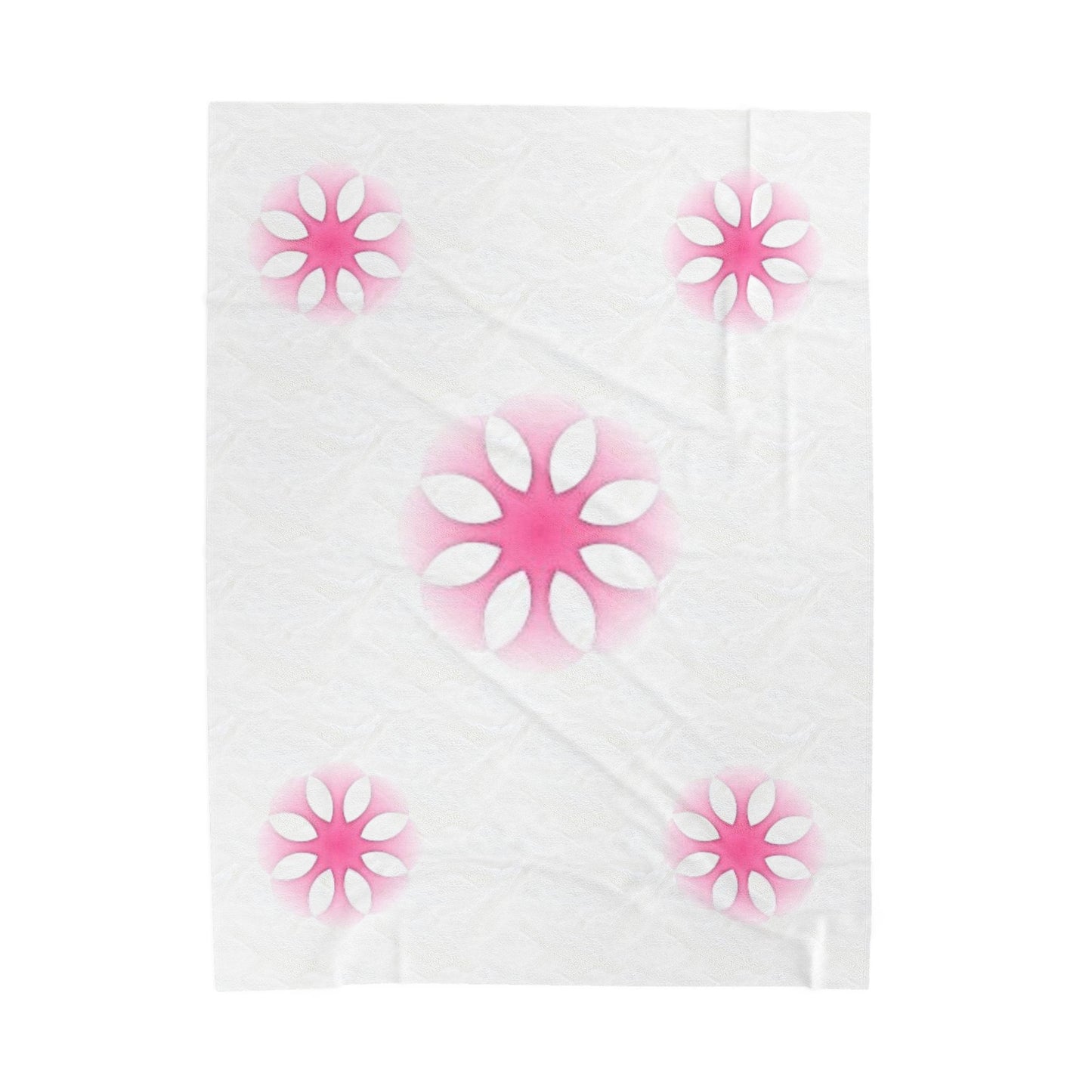 Cozy Floral Velveteen Plush Blanket for Comfort and Style