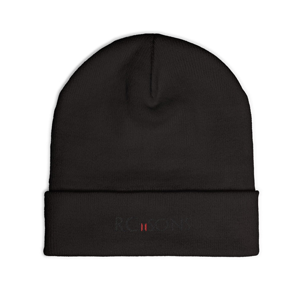 Embroidered RC’nSONS Knit Beanie — Durable Winter Cuffed Hat