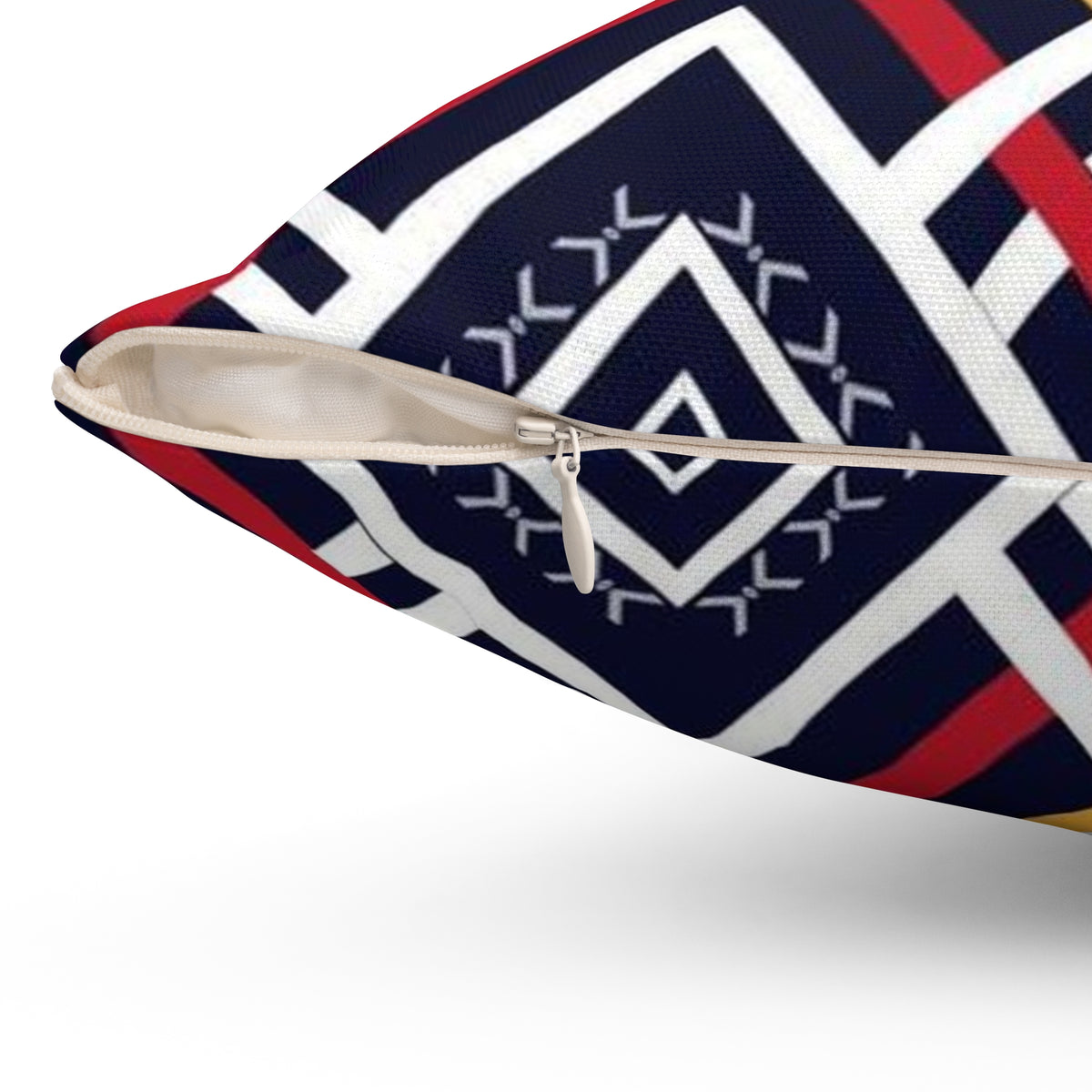 Spun Polyester Square Pillow