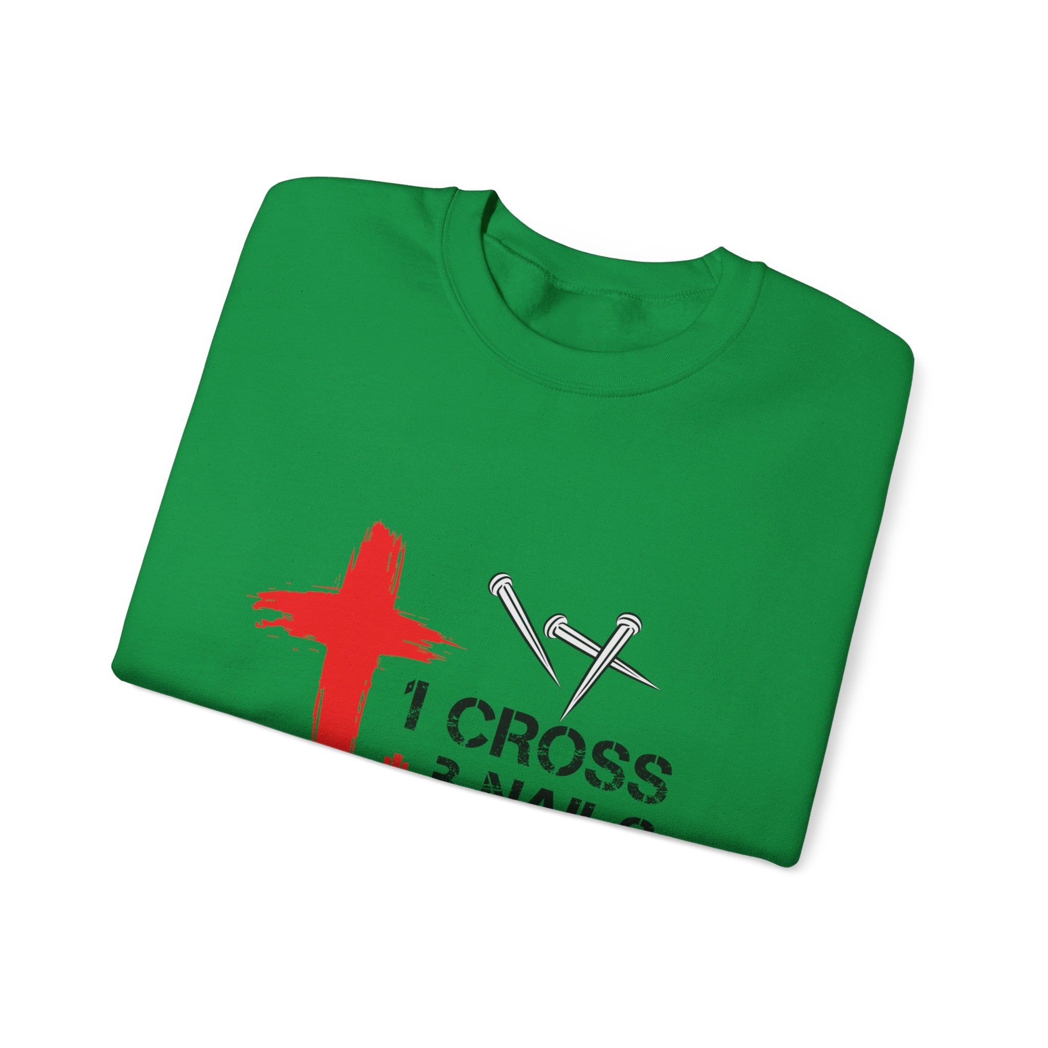 1 Croix 3 Ongles 4 Étant donné Sweat-shirt unisexe 