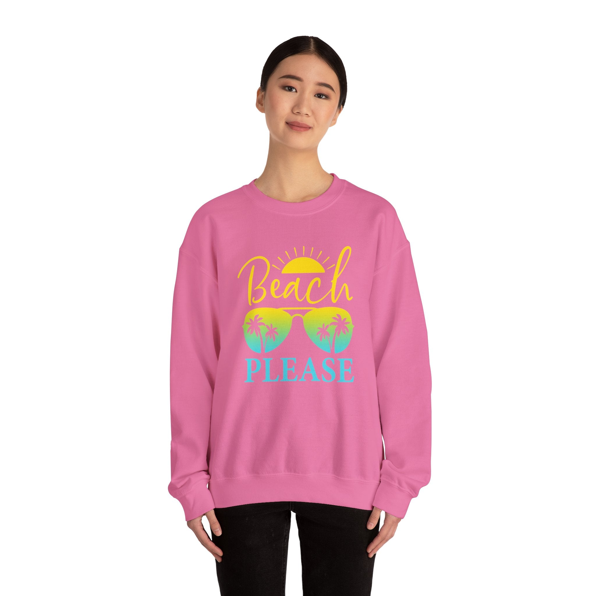 Sweat-shirt unisexe Beach Please 