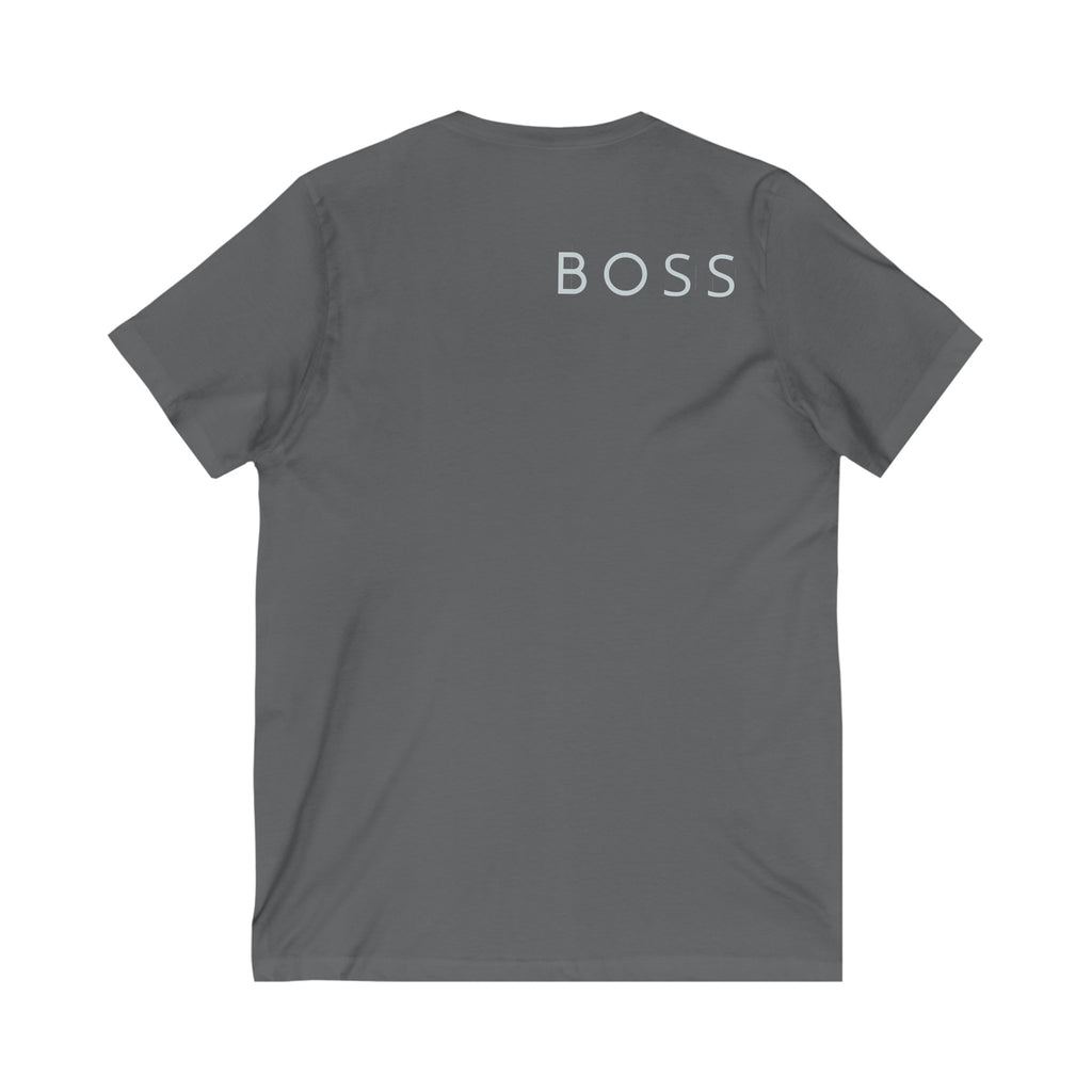 Unisex Jersey Short Sleeve V-Neck Tee