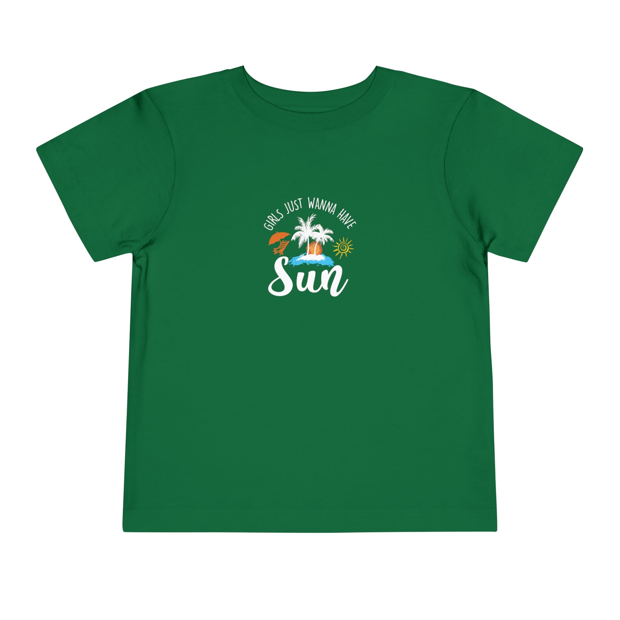 Girls Just Wanna Have Sun Toddler Tee