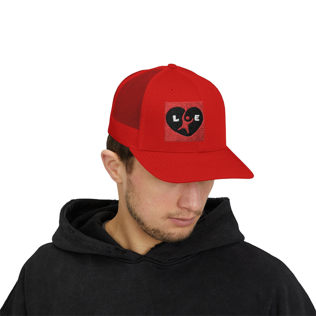 Heartfelt Love Snapback Trucker Cap,Trendy Style Printify
